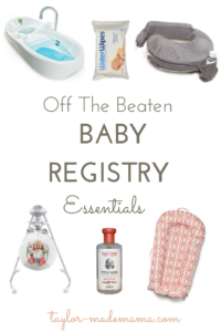 Off The Beaten Baby Registry Essentials