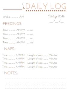 A sample schedule of a working mom who pumps at work in order to maintain a breastfeeding relationship with her baby.