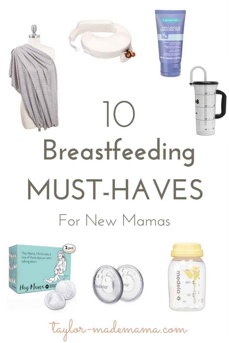 These are the REAL breastfeeding must haves! 