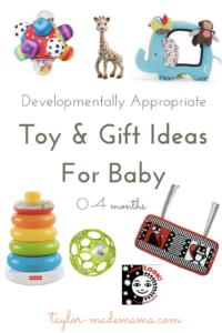 Toy Gift Ideas For Baby Taylor Made Mama