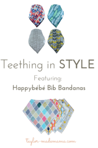 Teething In Style Bib Bandanas for baby