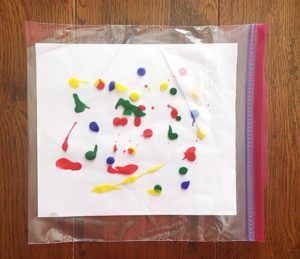 Mess free painting for babies and toddlers - Fun Mamma SA