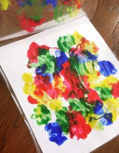 Mess Free Painting for babies - Amma Today