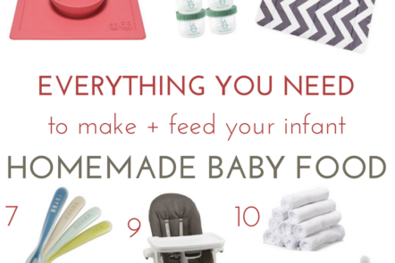 Must Haves For Making & Feeding Your Infant Homemade Baby Food -  Taylor-made Mama