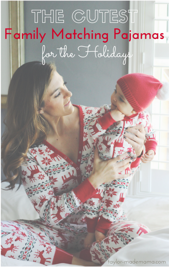 The Cutest Matching Family Pajamas For The Holidays