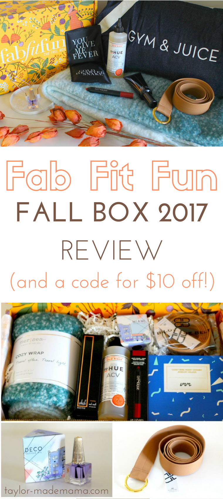 Cuppy Cakes: Fab Fit Fun Editors Box + Get $10 Off Your First Box!