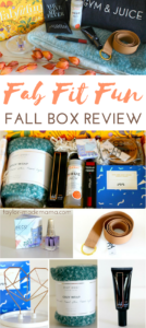 Fab Fit Fun Fall Box Review. What is inside the 2017 Fab Fit Fun Fall Subscription Box.