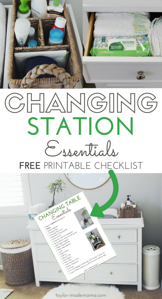 Changing Station Essentials. Baby And Toddler Changing Table Must Haves