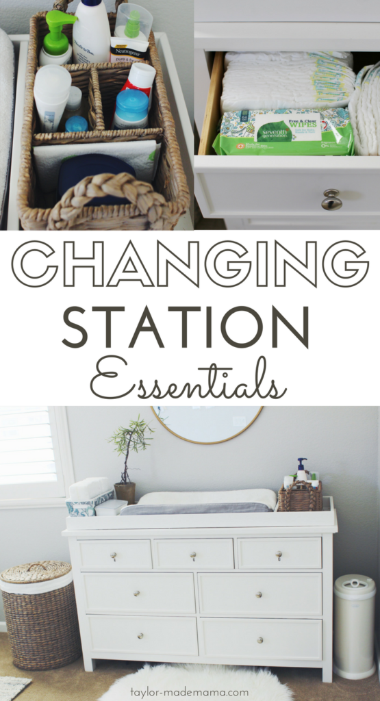 Changing Station Essentials. Baby And Toddler Changing Table Must Haves