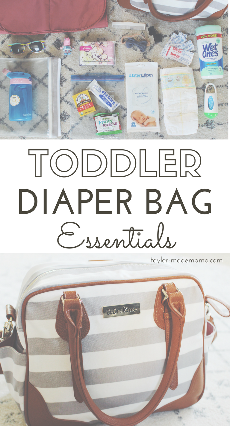 WHAT'S IN MY DIAPER BAG 2018, HOW I PACK FOR A TODDLER