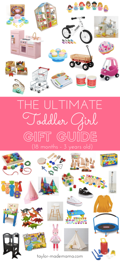 The Ultimate Toddler Girl Gift Guide For Christmas (18 months - 3 years)