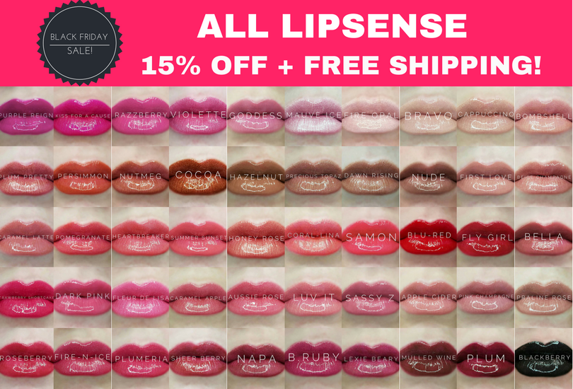 Black Friday LiPsense Sale