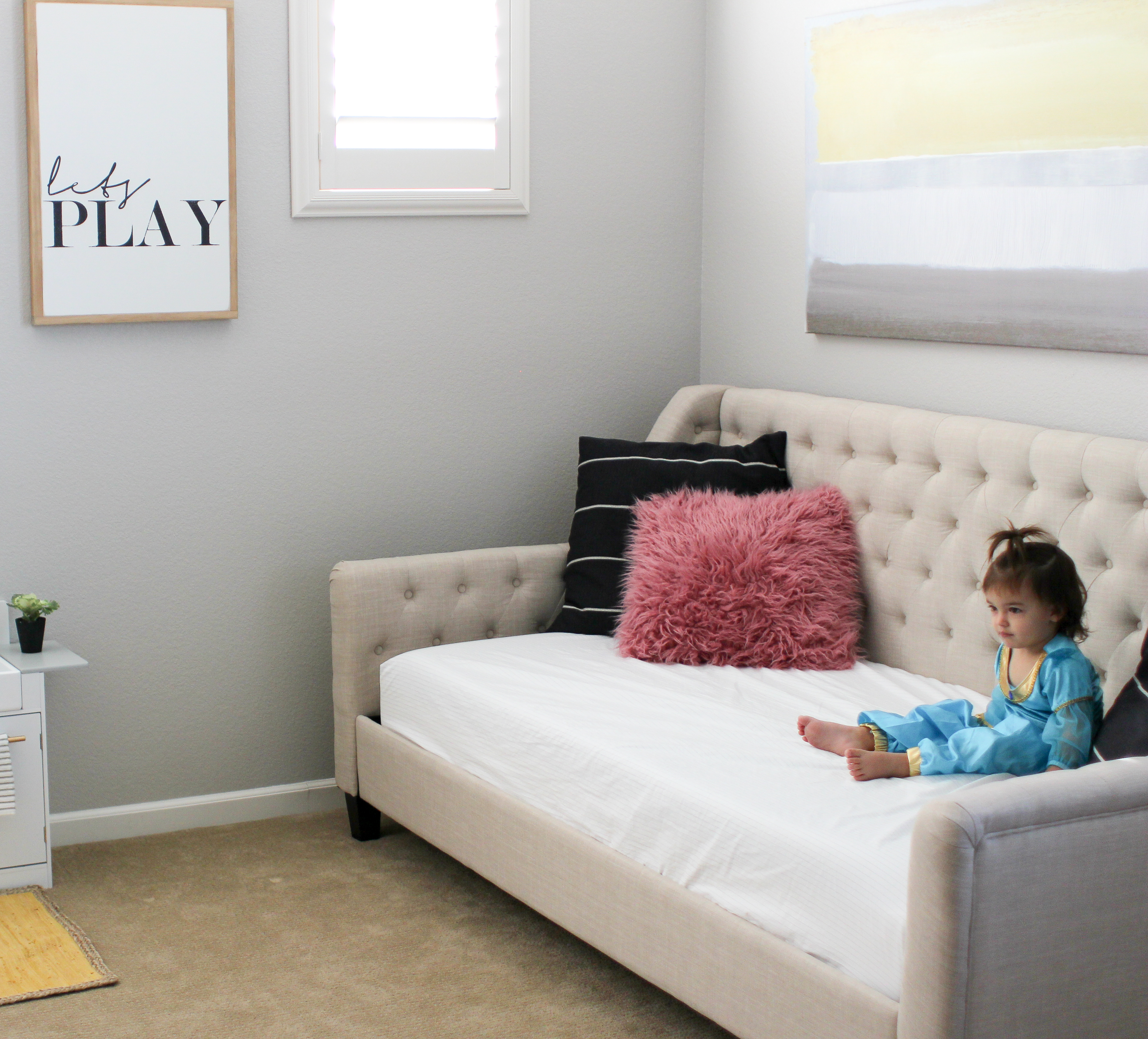 Modern, family-friendly playroom. Playroom Decor