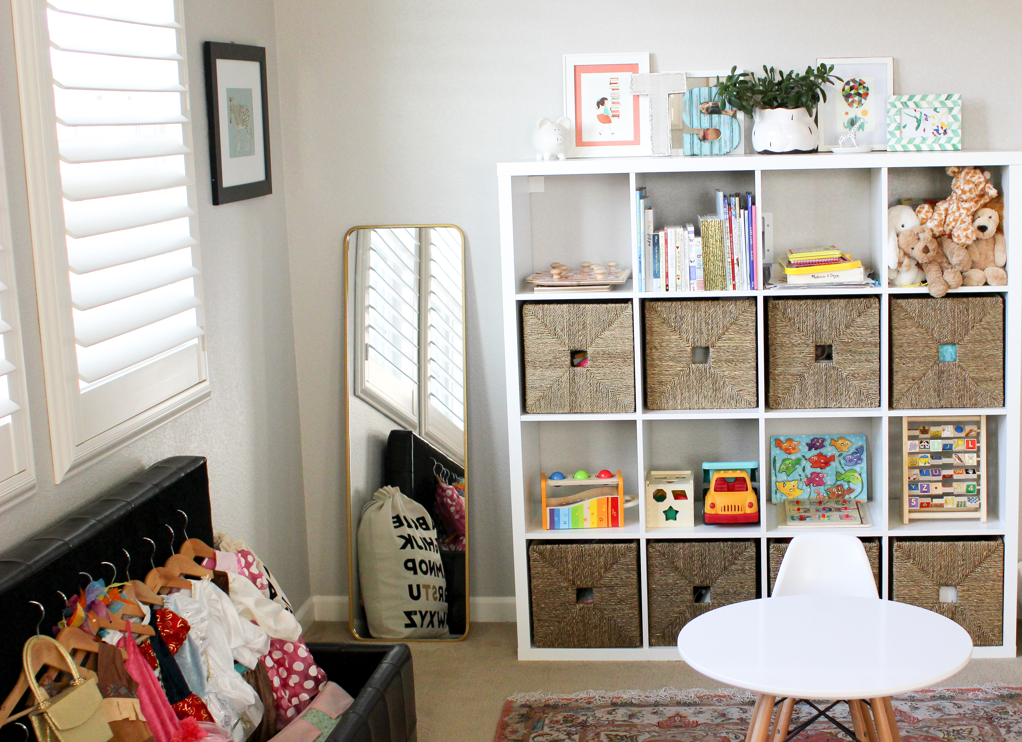 Modern, family-friendly playroom. Playroom Decor