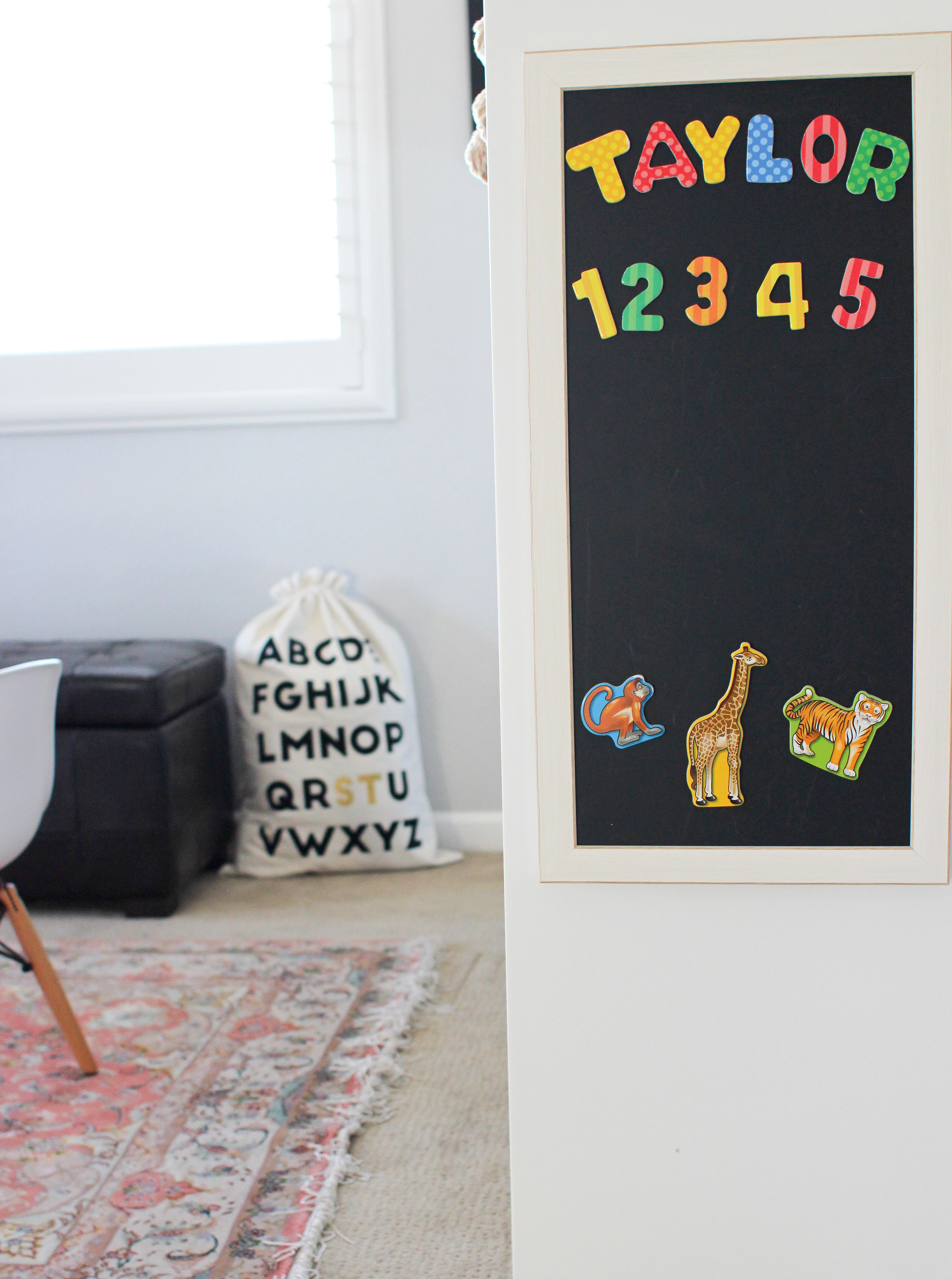 Modern, family-friendly playroom. Playroom Decor